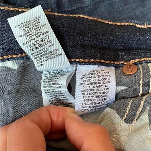 Lucky Brand Brooke Capri Jeans NWT Size 6/28 - Picture 7 of 7